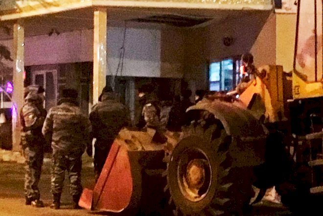    Lənkəranskinin məşhur restoranı dağıdıldı - Video    