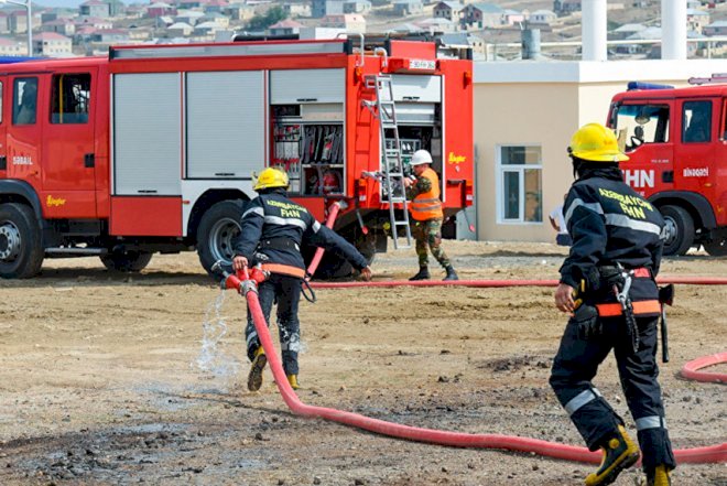    Məcburi köçkünlərin yaşadığı 4 ev yandı   