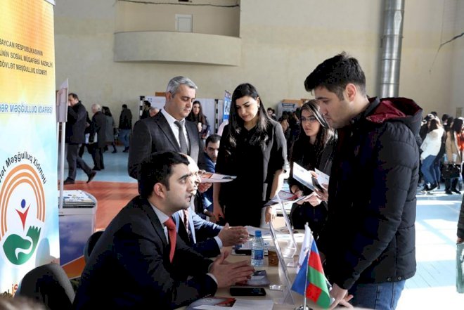    Dövlət Məşğulluq Xidməti “Karyera sərgisi”ndə iştirak edib   