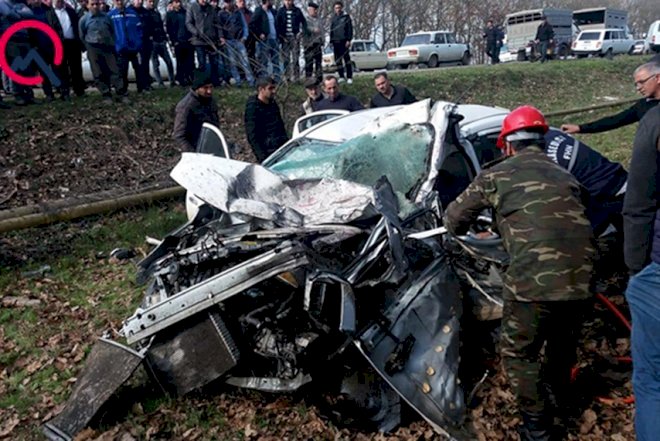   Astara yolunda ağır qəza, ölən var   