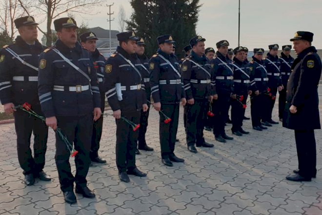    Polis Xocalı soyqırımını yad etdi - Foto   