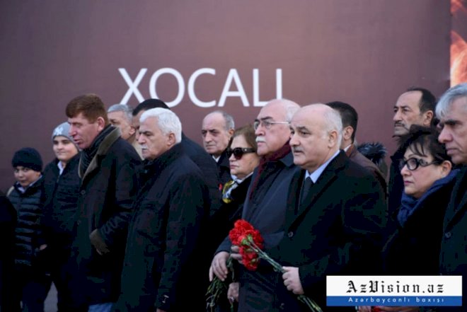    Xocalı faciəsinin anım günündə xoşagəlməz olay   