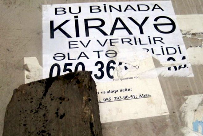    Bakıda kirayə qiymətləri kəskin qalxdı   