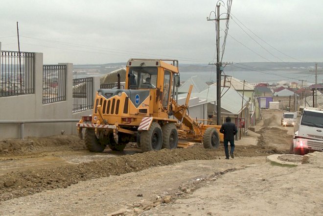    Binəqədi yolları yenidən qurulur    