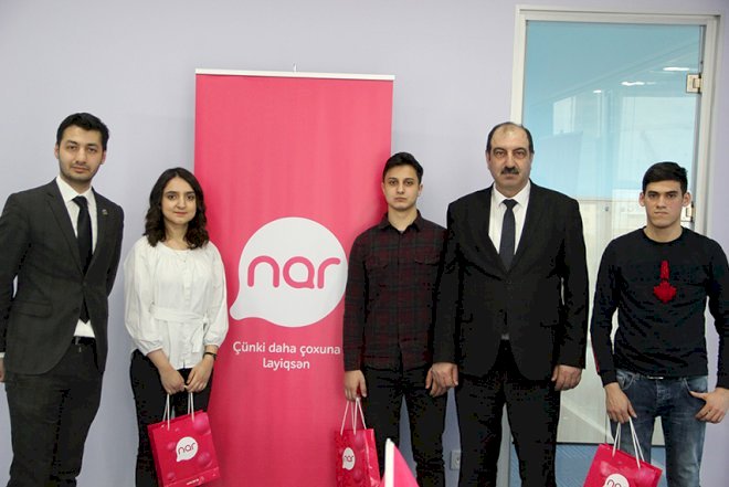    “Nar” AzTU tələbələrini mükafatlandırdı   