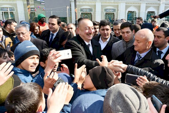    İlham Əliyev “Tarqovı”da – Fotolar   