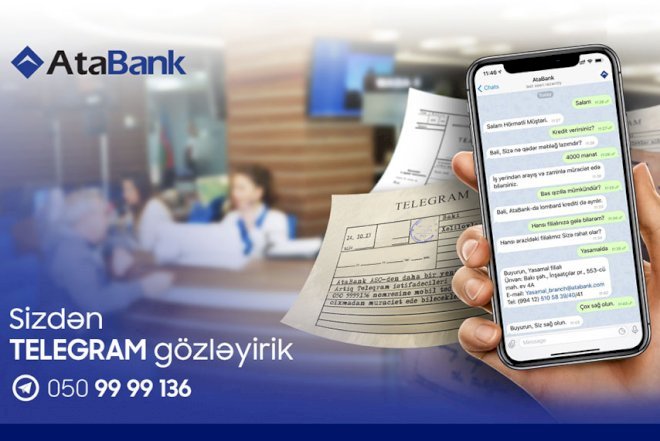    AtaBank kommunikasiya kanallarının sayını artırır   