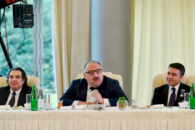    Bəhram Bağırzadə Mehriban Əliyeva ilə görüşdü   