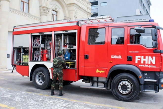    Tərtərdə 4 otaqlı ev yanıb   