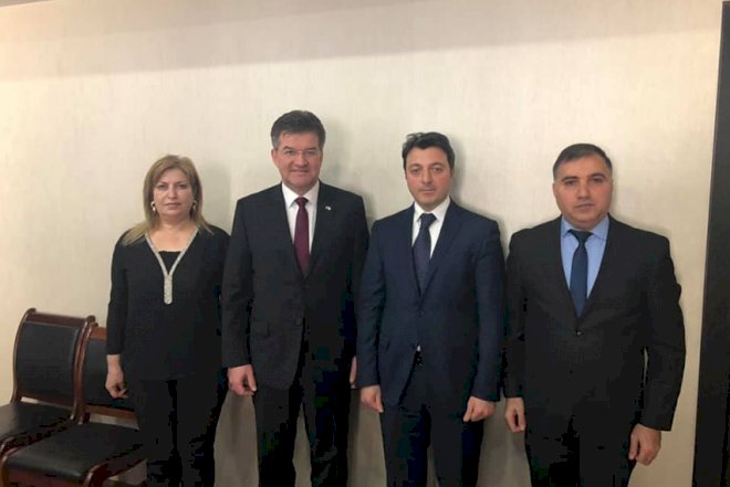    Qarabağ icmasının rəhbəri ATƏT sədri ilə görüşdü   