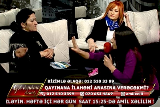    Gəlin balasına görə qayınanasının qarşısında diz çökdü   