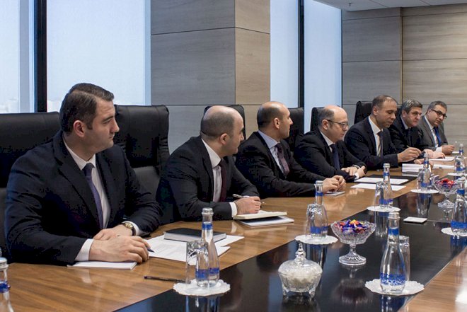    Pərviz Şahbazov İtaliya nümayəndə heyətinin sədri ilə görüşüb   