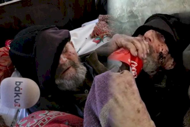    Bakıda gözləri görməyən kimsəsiz qocanın üzünü siçovullar yedi    