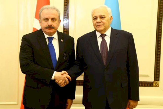    Oqtay Əsədov Türkiyə parlamentinin sədri ilə görüşdü   