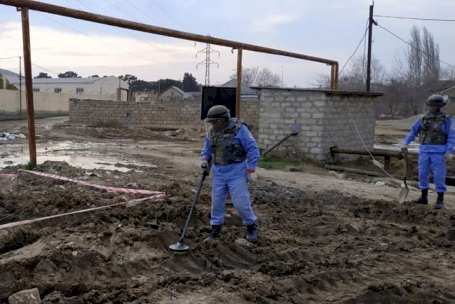    Zabratda mina tapıldı   