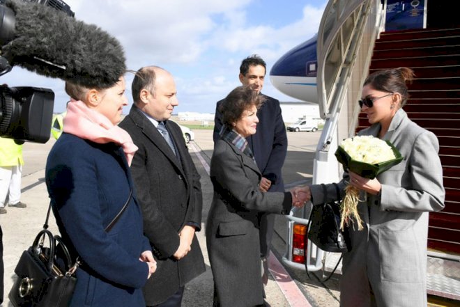    Əliyeva Fransaya getdi   