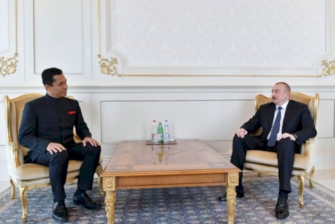    Prezident yeni səfirin etimadnaməsini qəbul etdi   