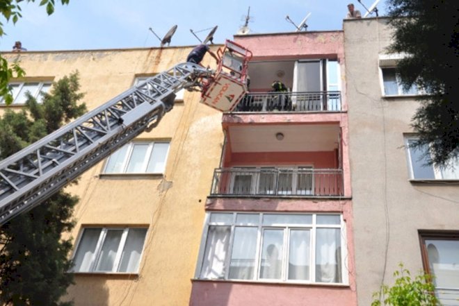    Binadan yıxılan qız Bakıya gətirildi   