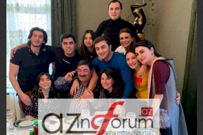    Həbsdən çıxan Vidadi Zeynalov ailəsi ilə - Foto   