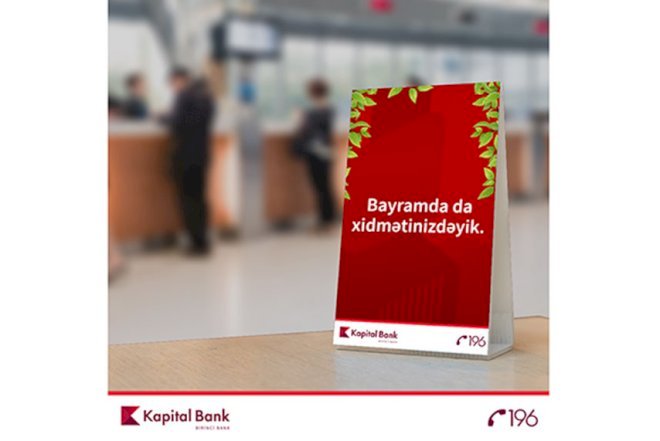   Kapital Bank kreditlərin sığorta haqqını ödəyəcək   