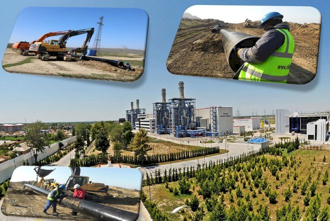    “Cənub” Elektrik Stansiyasına yeni qaz xətti çəkilir   