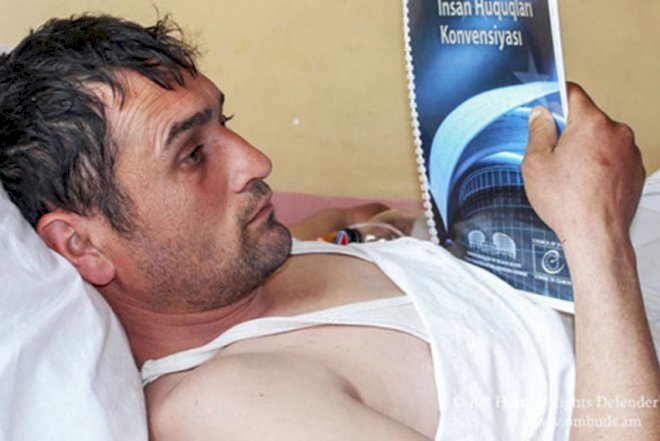    Erməni ombudsman azaraq sərhədi keçən Elvinlə görüşdü - Fotolar   