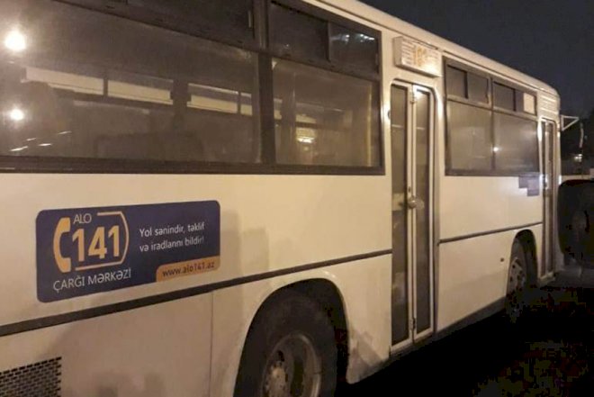    Polis rəisi marşrut avtobuslarını cərimə meydançasına doldurdu   