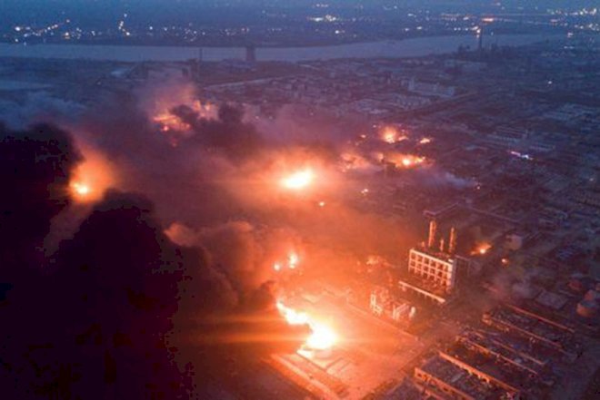    Çində partlayış – 47 ölü, 600 yaralı - Video   