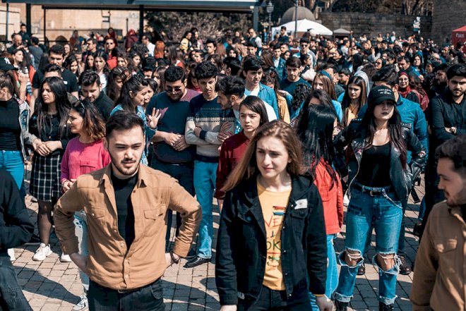   Novruz bayramı Flaşmobla tamamlandı   