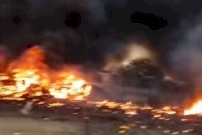    Arvadını öldürmək üçün təyyarəni evinə çırpdı - Video   