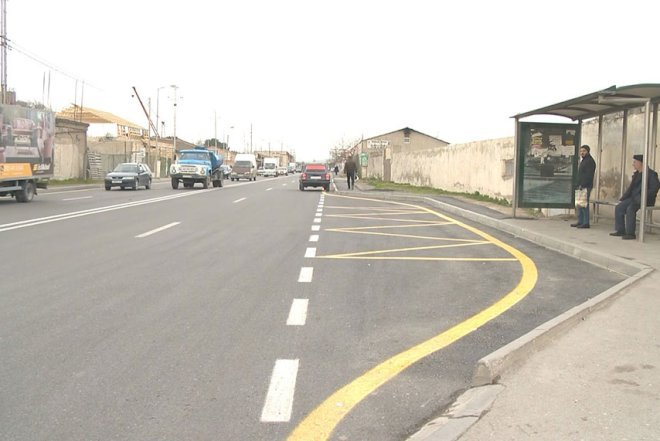    Biləcəridə yolun təmiri başa çatdı   