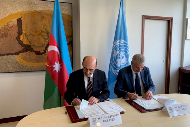    Azərbaycanla YUNESKO arasında müqavilə imzalandı   