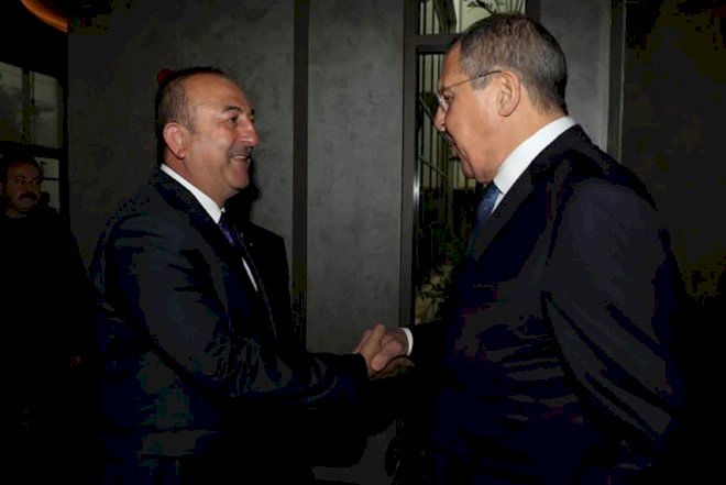   Çavuşoğlu - Lavrov görüşü başladı   