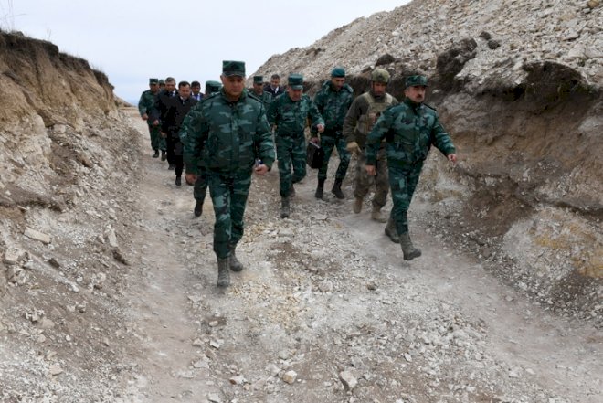     Elçin Quliyev Ermənistanla sərhəddə - Foto   