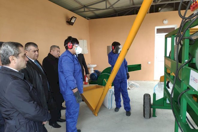    Ağcabədidə iki müəssisə istifadəyə verildi   