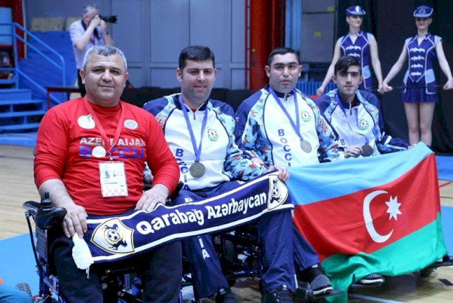    Paralimpiyaçılarımız bürünc medal qazanıblar   