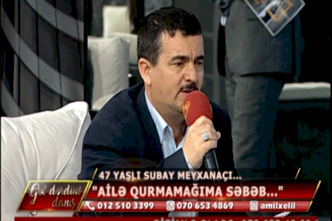    47 yaşlı meyxanaçı evinin uçma təhlükəsinə görə evlənməyib   