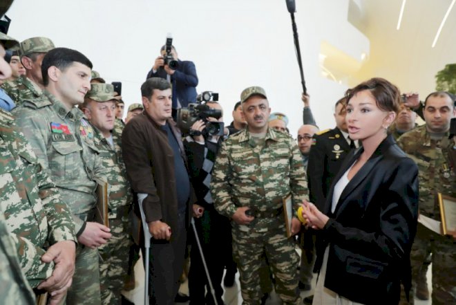   “Fəxr edirəm ki, mənim belə qardaşlarım var” – Mehriban Əliyeva    