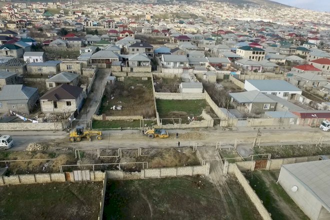    Binəqədinin 15 küçəsində təmir işləri aparılıb   