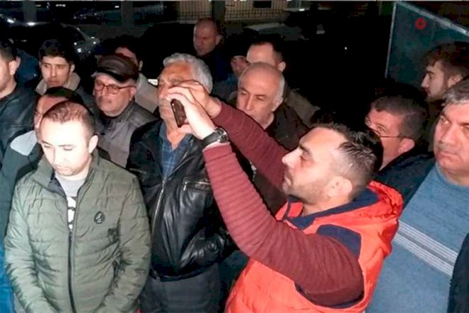    Gecə Sumqayıtda etiraz aksiyası olub - Foto   