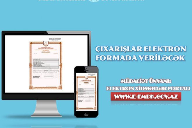    Əmlaka dair çıxarışlar elektron qaydada veriləcək   