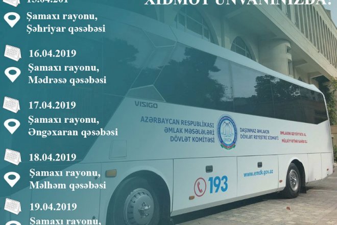    Səyyar xidmət Şamaxıda   