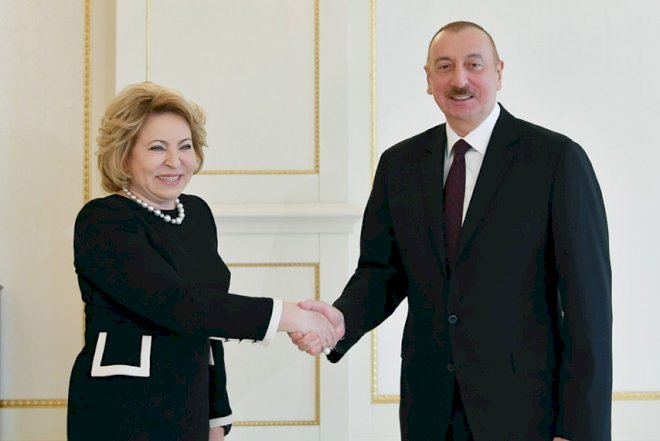    Prezident Rusiya Federasiya Şurasının sədrini qəbul etdi   