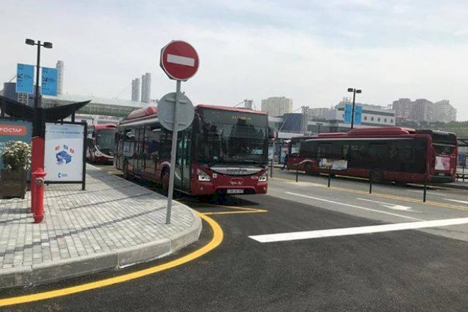    Bu avtobusların dayanacaq məntəqəsi dəyişdirildi   