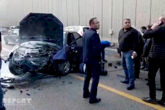    Bakıda ağır qəza: sürücü həlak oldu   