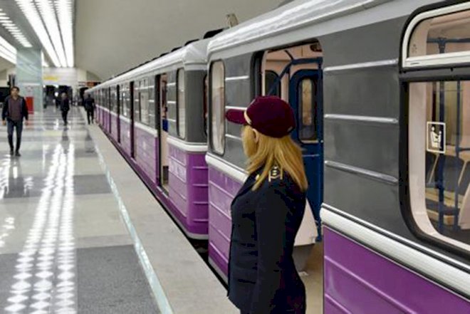    Bakı metrosunda ilk dəfə qadın maşinist işə götürüldü   