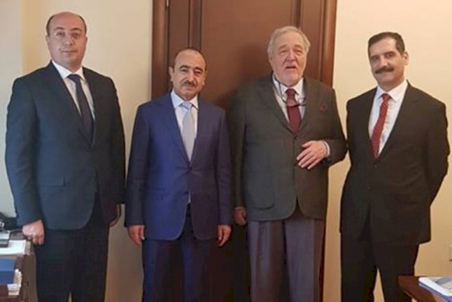    Əli Həsənov İlber Ortaylını qəbul etdi   
