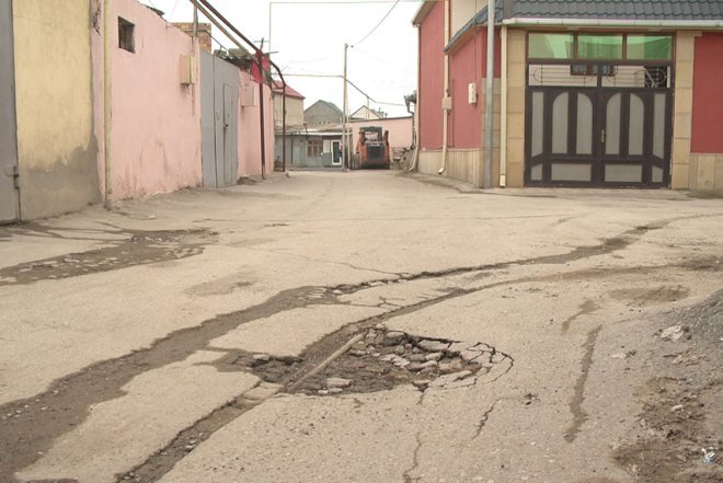    Nərimanovda küçə və yollar təmir edilir   