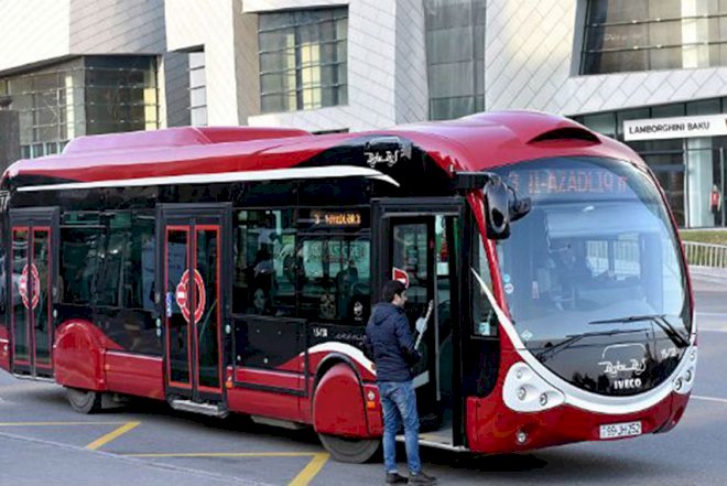    Bakıda iki marşrutun hərəkət istiqaməti dəyişdirilir   