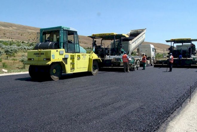    Yol tikintisinə üç milyon manat ayrıldı   